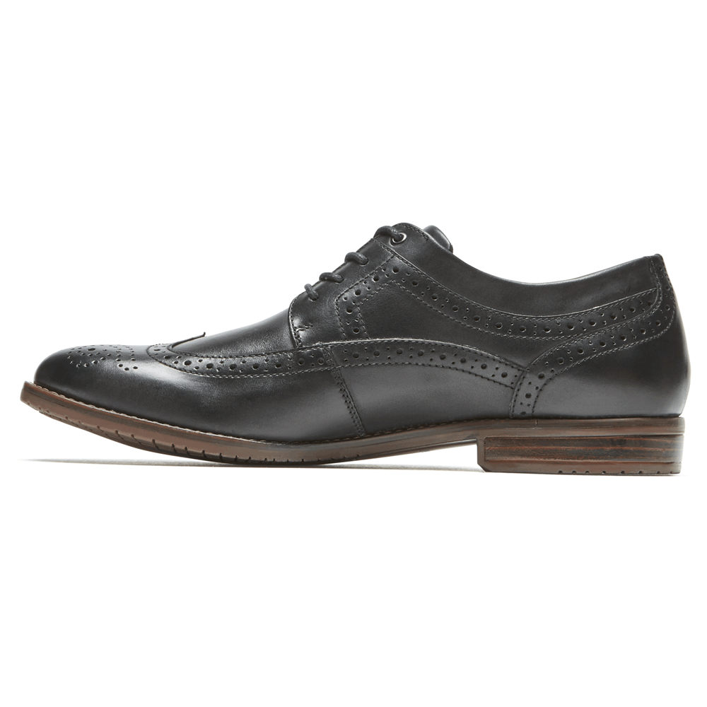 Rockport Oxfords Herre Svart - Style Purpose 3 Wingtip - IWCH71830